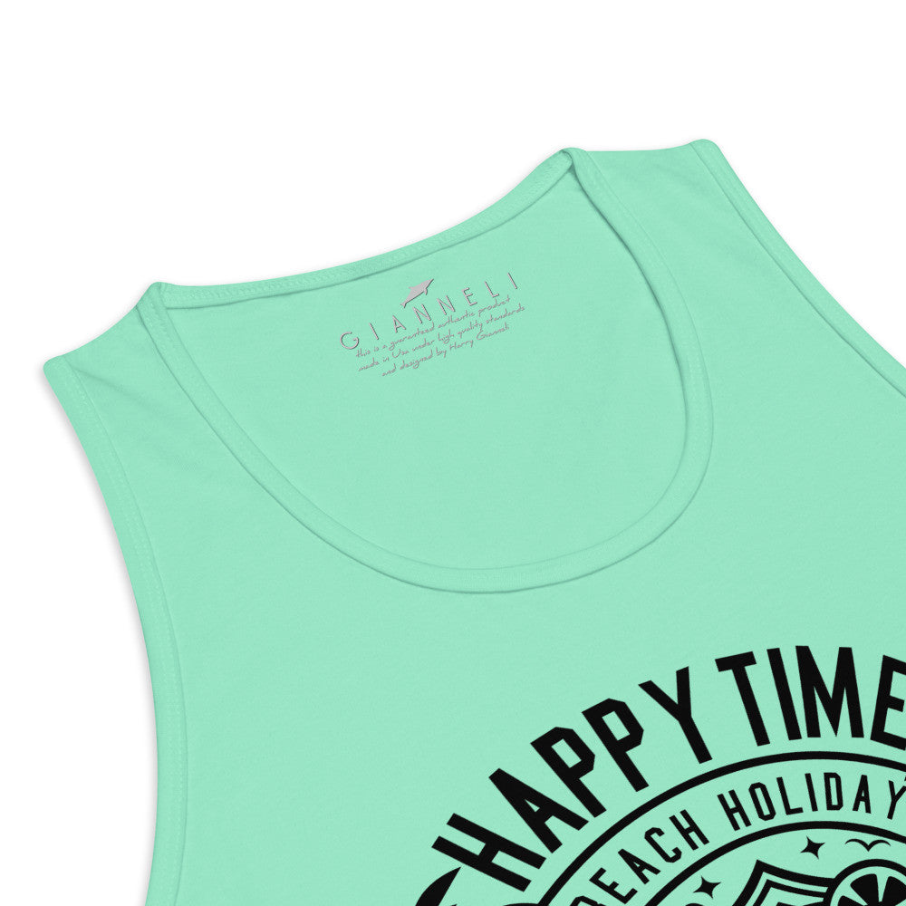 HAPPY TIME Men’s Premium Tank Top by Gianneli