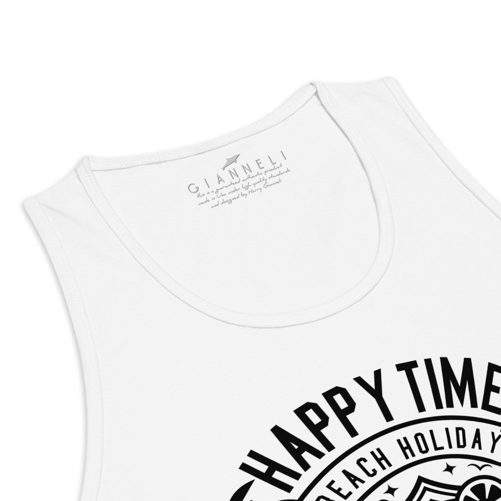 HAPPY TIME Men’s Premium Tank Top by Gianneli